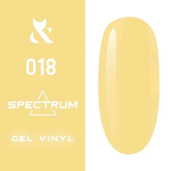 F.O.X Spectrum Gellack 018, 7 ml, Gold