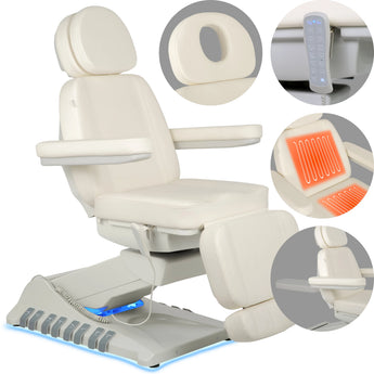 Luxoria PRO 5 k701 Elektrische Kosmetikliege, Schneeweiss