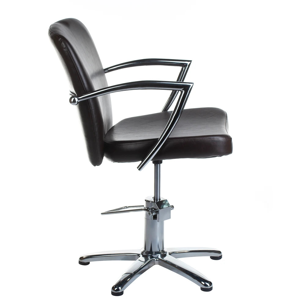 Friseurstuhl LIVIO BH-8173, braun