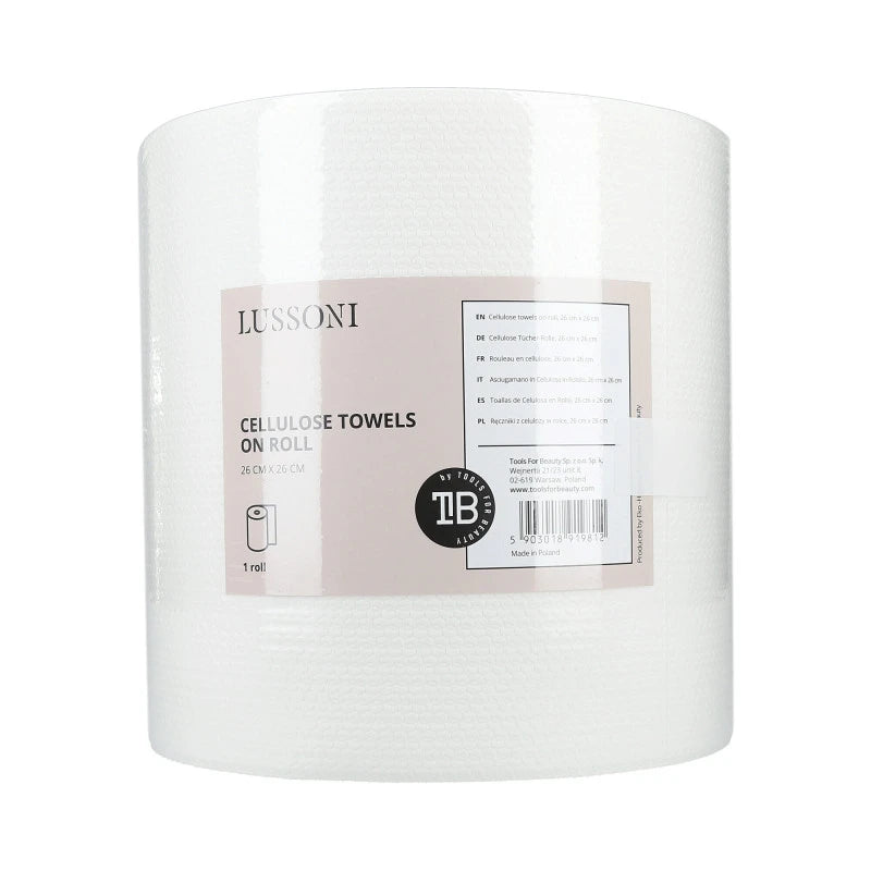 Lussoni Cellulosehanddoeken op rol, 26 cm x 26 cm