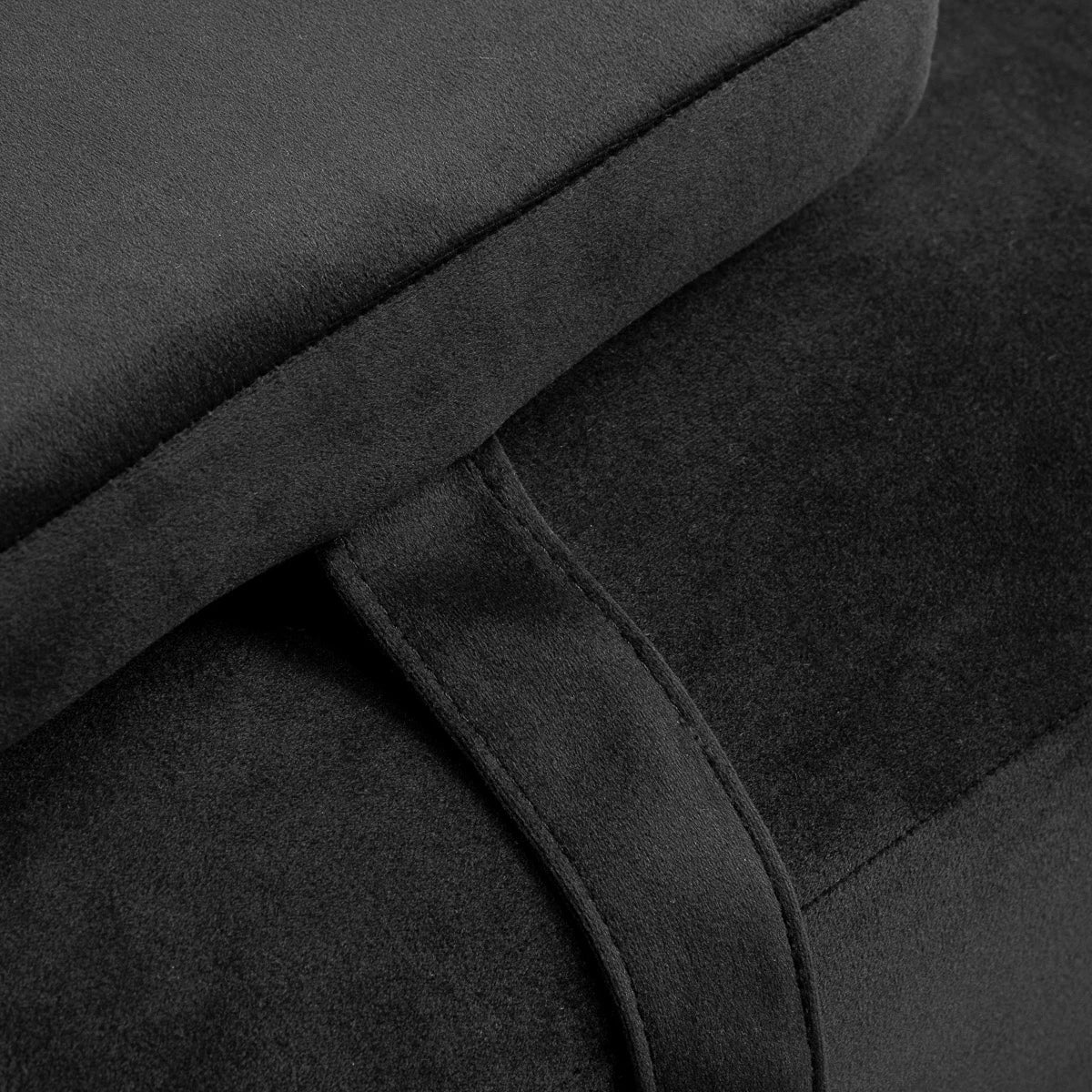 Sillon Corona behandelstoel voor wimperextensions, zwart met gouden voet