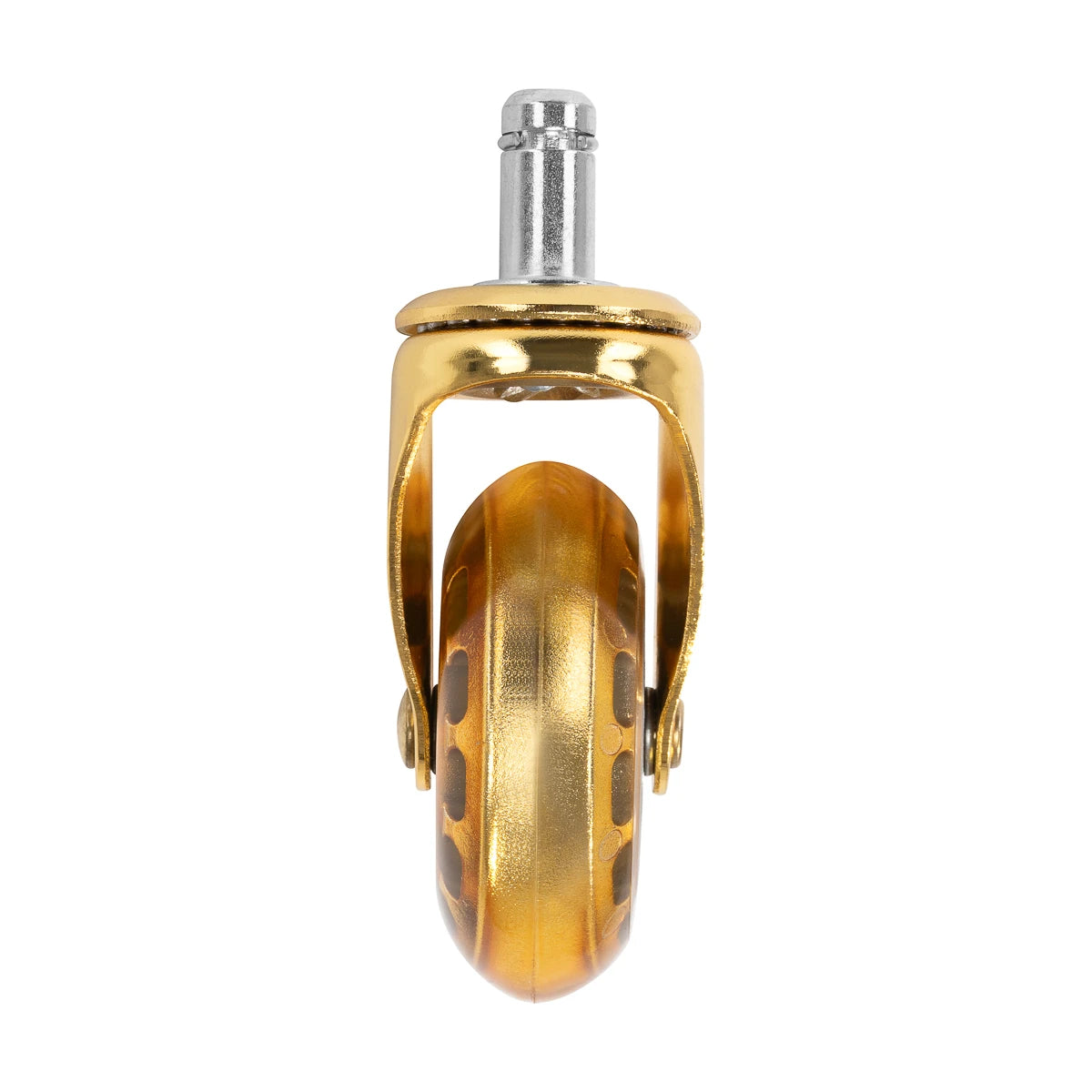 Roll Speed Stuhlrollen gold Druckknopf-Set 5 Stück