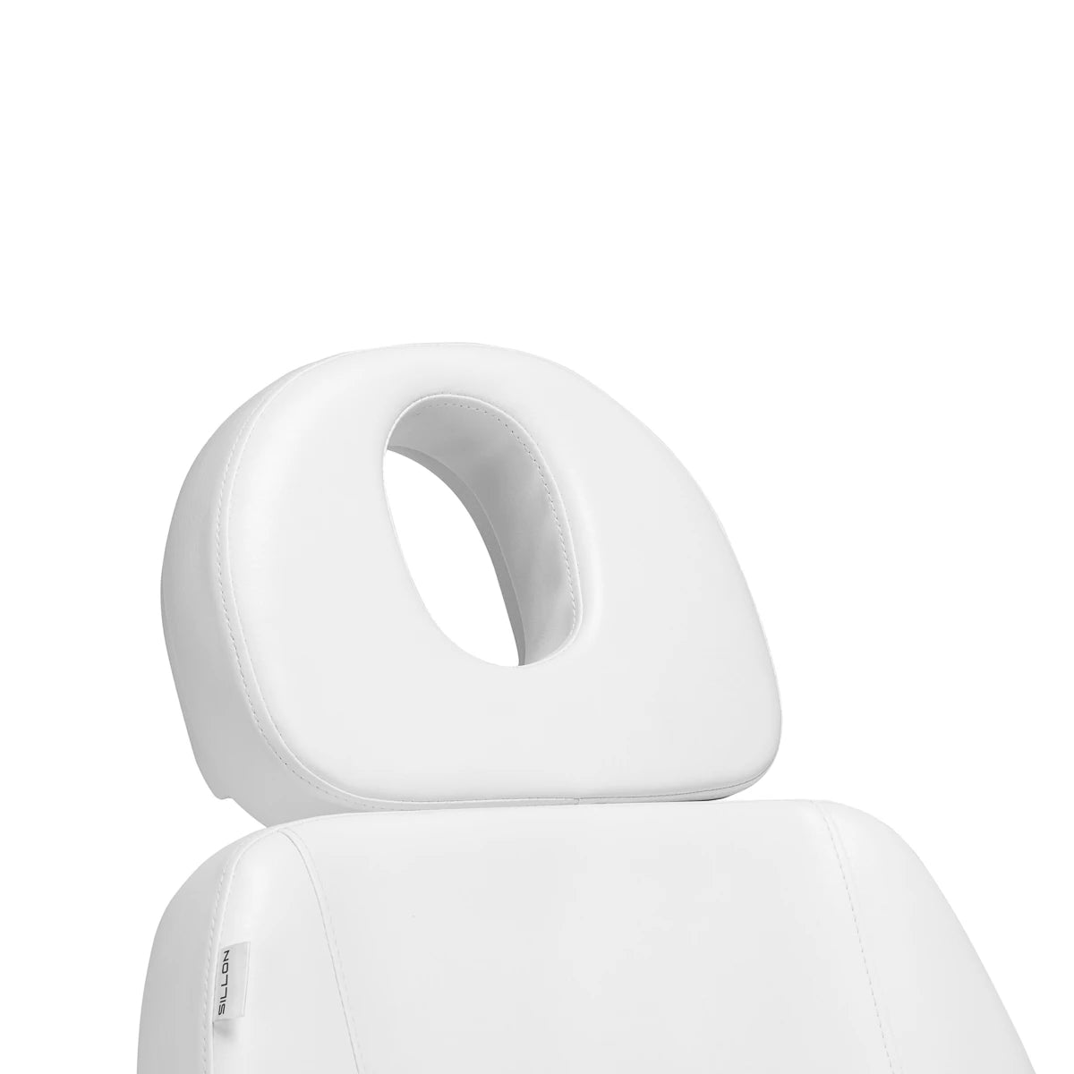 Electric cosmetic chair SILLON CLASSIC 3 motors with heating, white