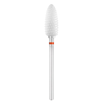 Keramische freesstift, ovaal, rood