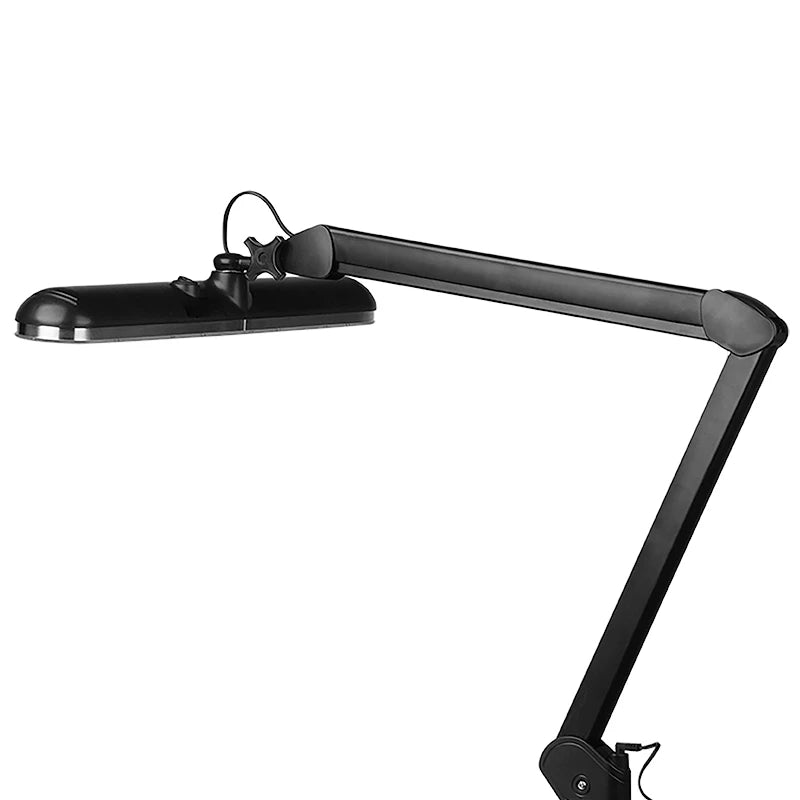 ELEGANTE 801st Arbeitsleuchte LED mit Standardklemme, Schwarz
