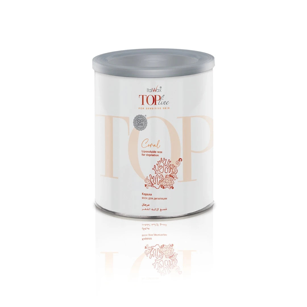 ItalWax Top LIne liquid wax in a can CORAL 800ml