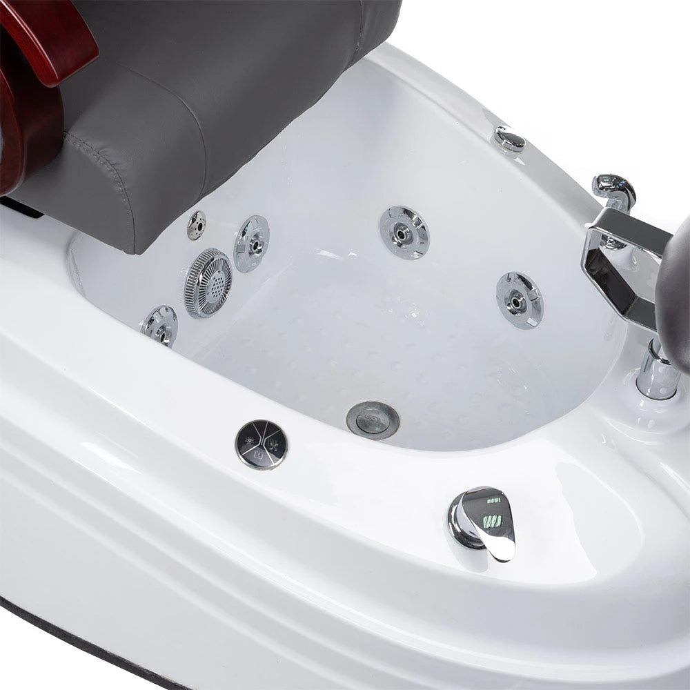 Pedicure Chair with massage, BR-2307, gray
