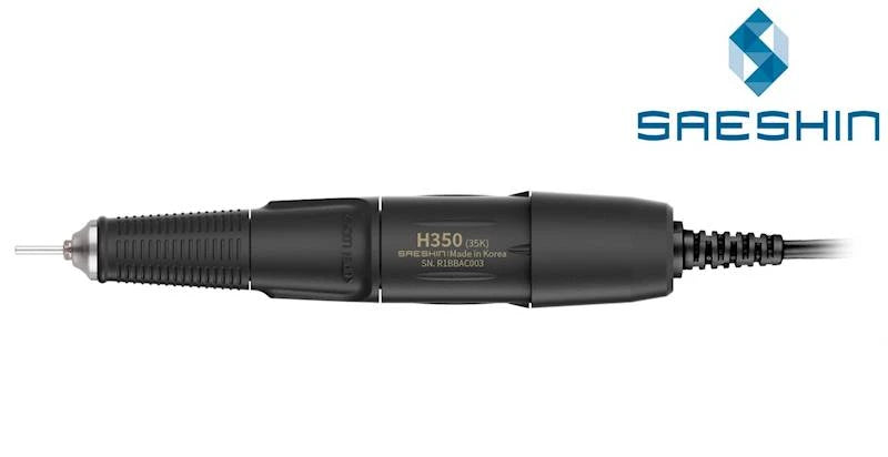 Saeshin Strong H350 Nagelfräser, Maniküre, Schwarz
