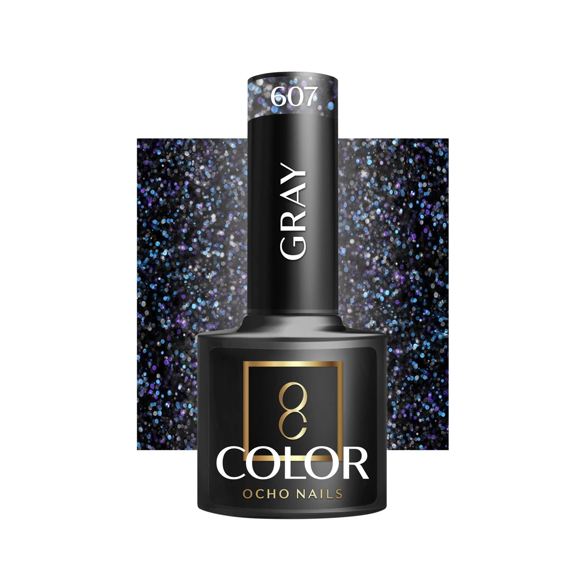 OCHO NAILS Gellak Gray 607, 5 g