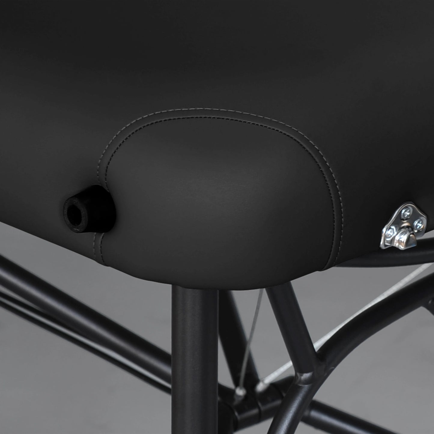 Massagetafel Smart Alu 70 Vinyl Flex K015, Zwart
