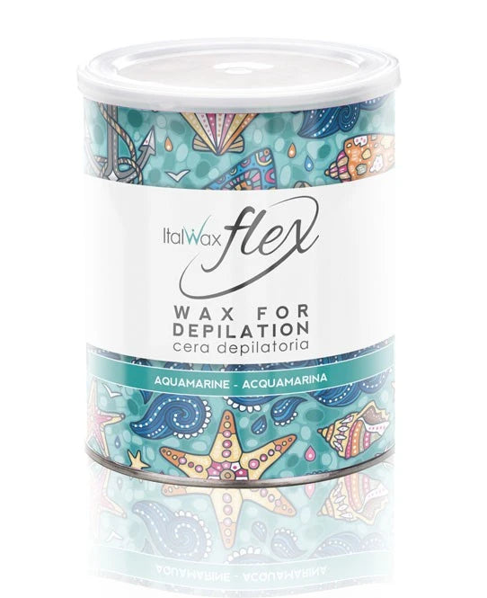 ItalWax FLEX Enthaarungswachs, Aquamarin, 800 ml