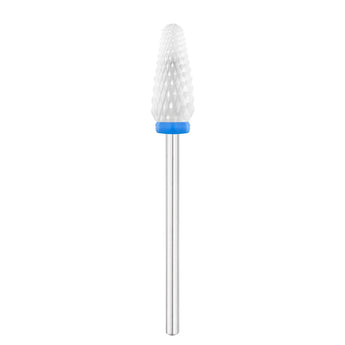 Keramische freesstift, kegel, blauw
