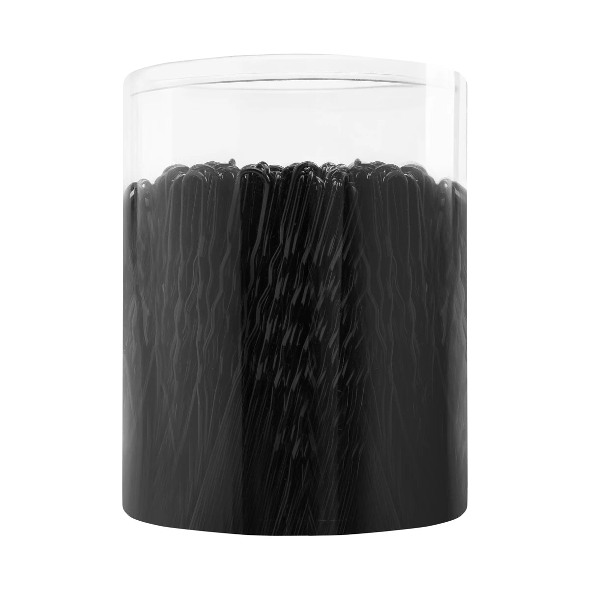 Haarknoten 300 stuks 6 cm zwart
