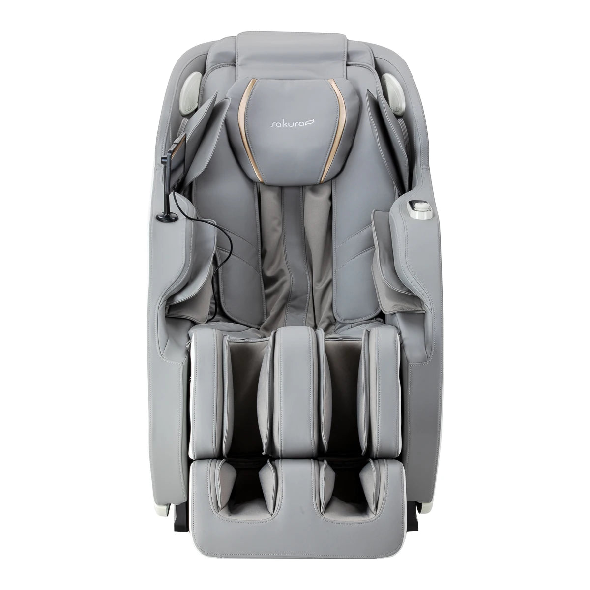 Sakura Massagestoel 3D Maximus 809, wit en grijs