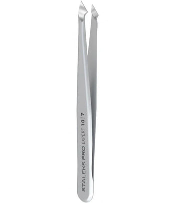 Staleks Expert 10 Type 7, Augenbrauenpinzette spitz schräg