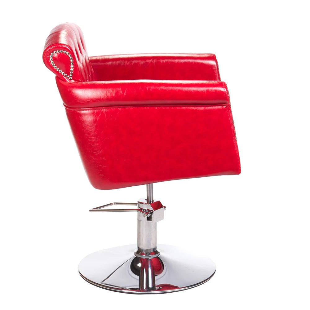 Friseurstuhl ALBERTO BH-8038, Rot