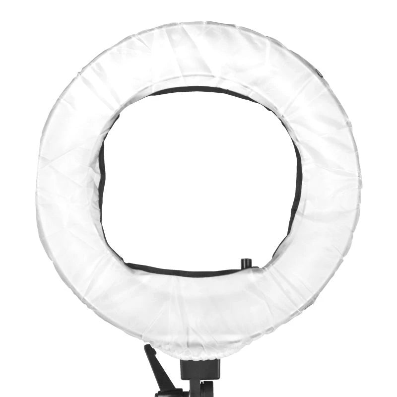 Ringlamp 12" 35W, zwart + statief