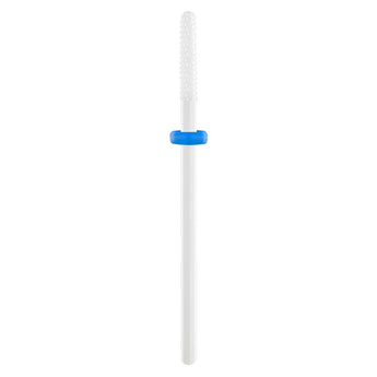 Keramische freesstift, smalle cilinder, blauw