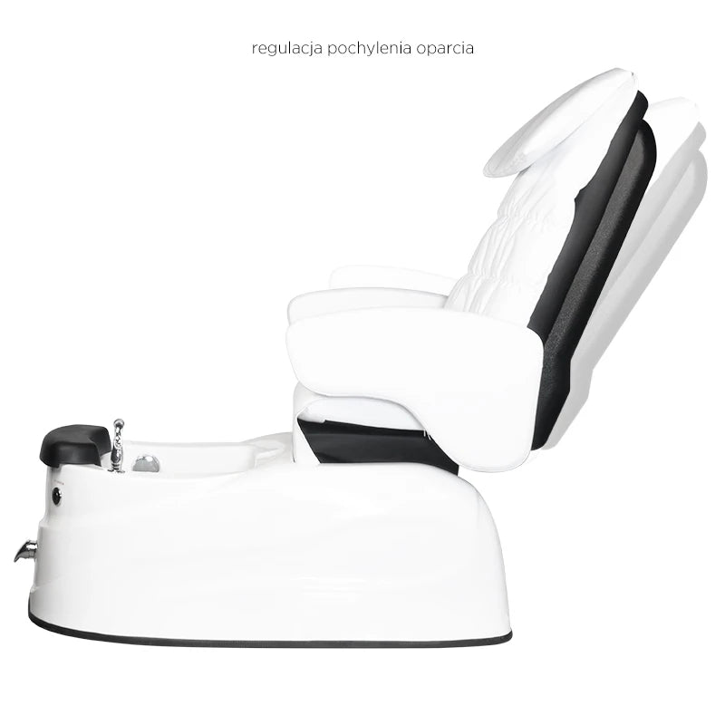 SPA behandelstoel AS-122 met massagefunctie, wit