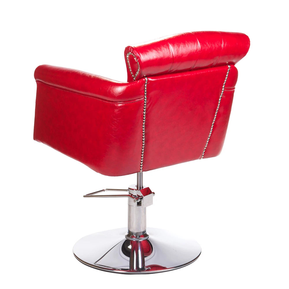Friseurstuhl ALBERTO BH-8038, Rot