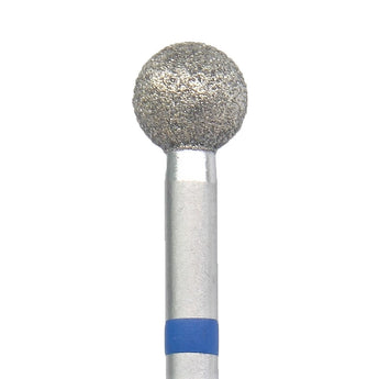 KMIZ Diamanten freesstift Bol blauw 0,50 mm