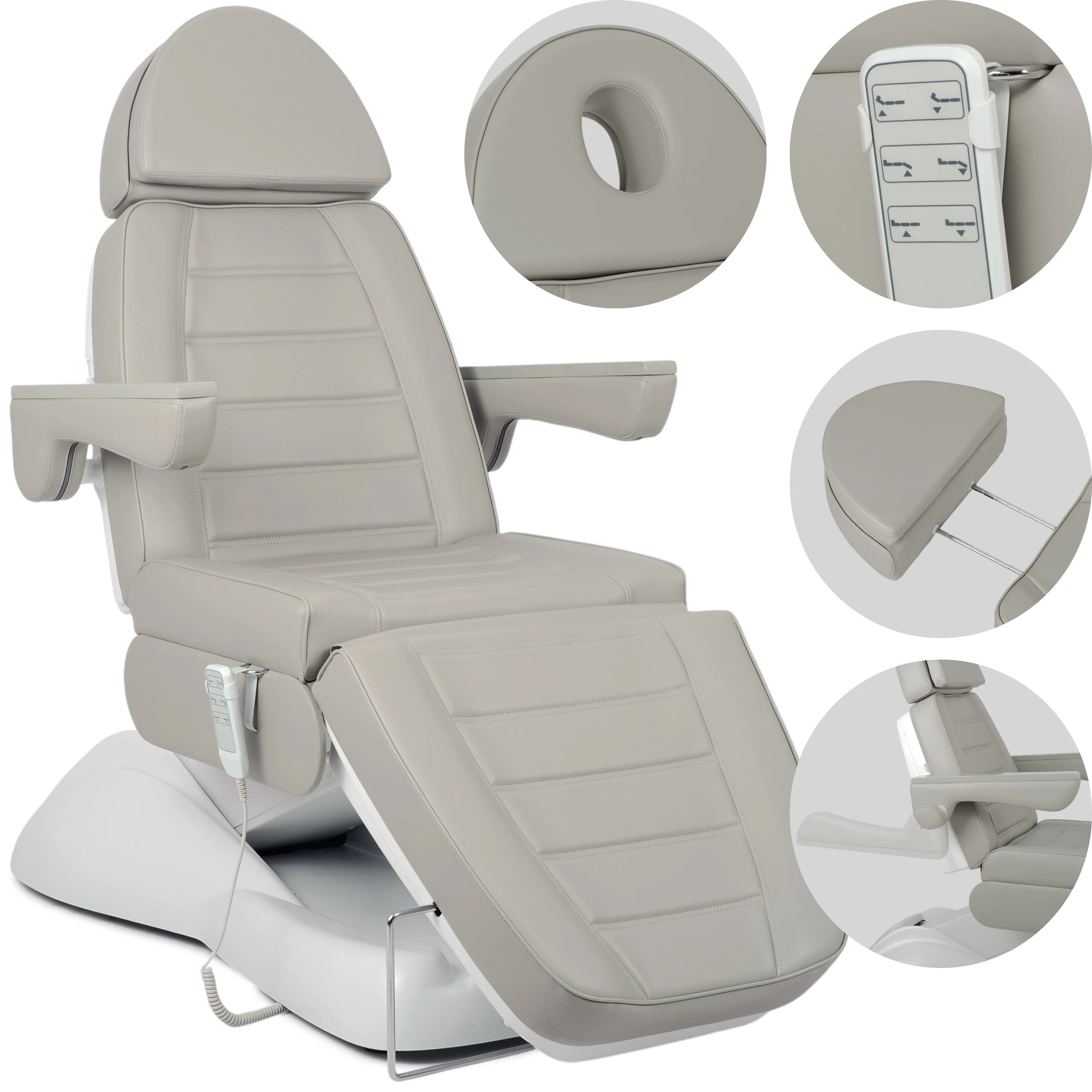 Elektrische Kosmetikliege Leo PRO 4 Comfy Base 522, Grau