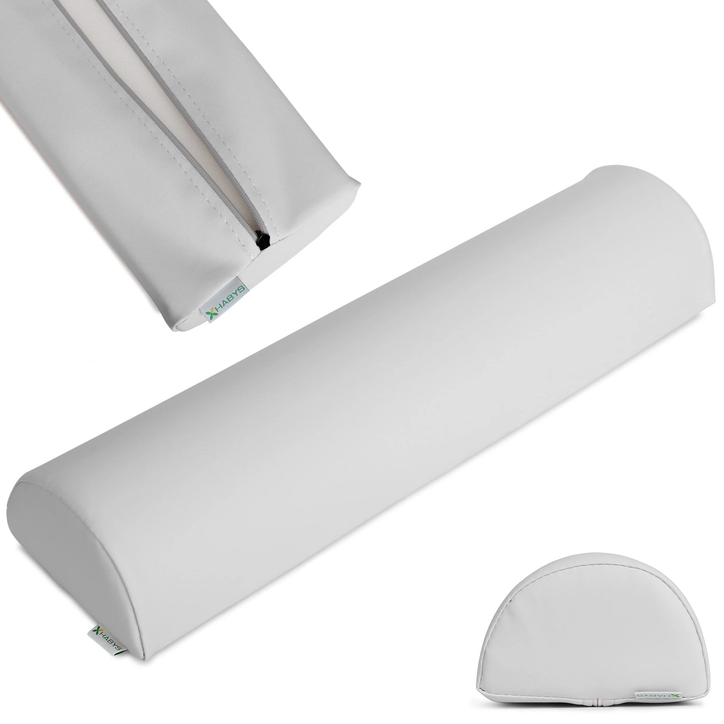 Massagekussen 60x15x10 cm, Lichtgrijs