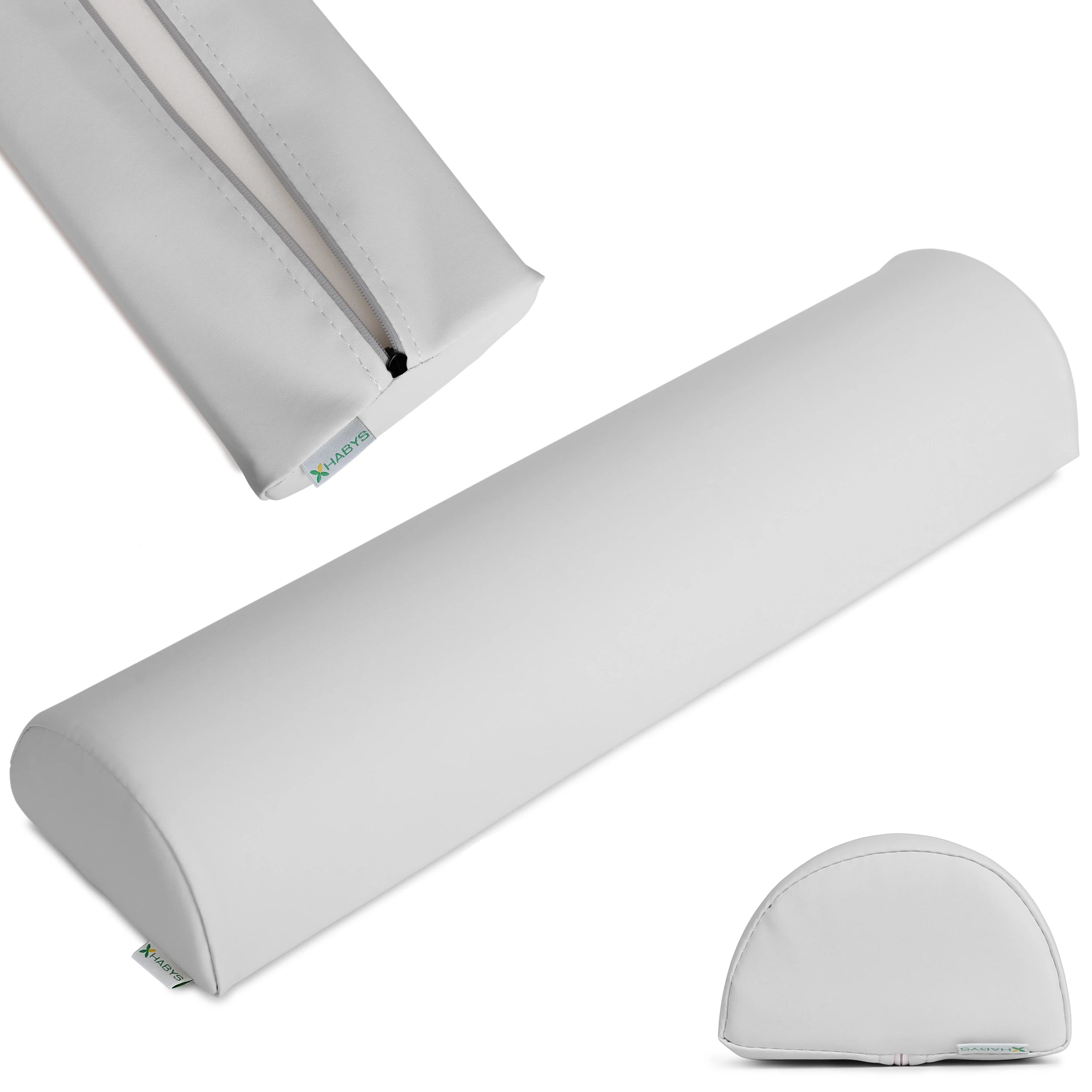 Massagekussen 60x15x10 cm, Lichtgrijs