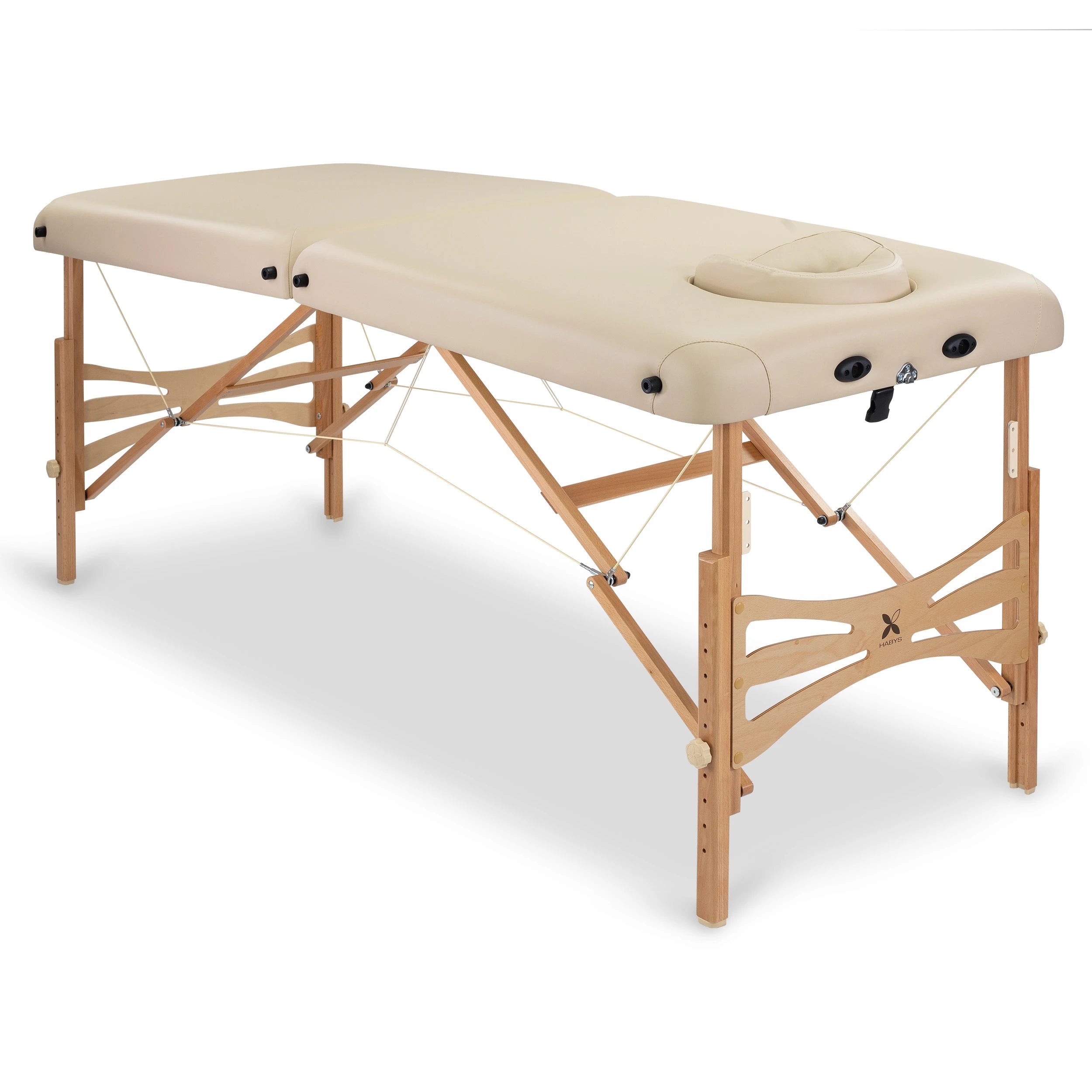 Massagetafel Panda 70 Comfort gezichtsgat Vinyl Flex K033, Beige