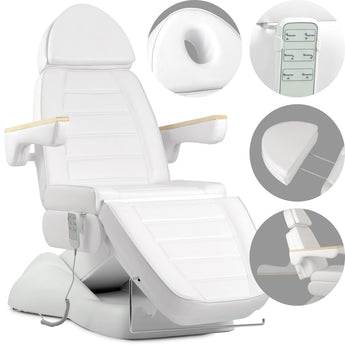 Electric beauty chair Leo PRO 4 Comfy Base k501 white