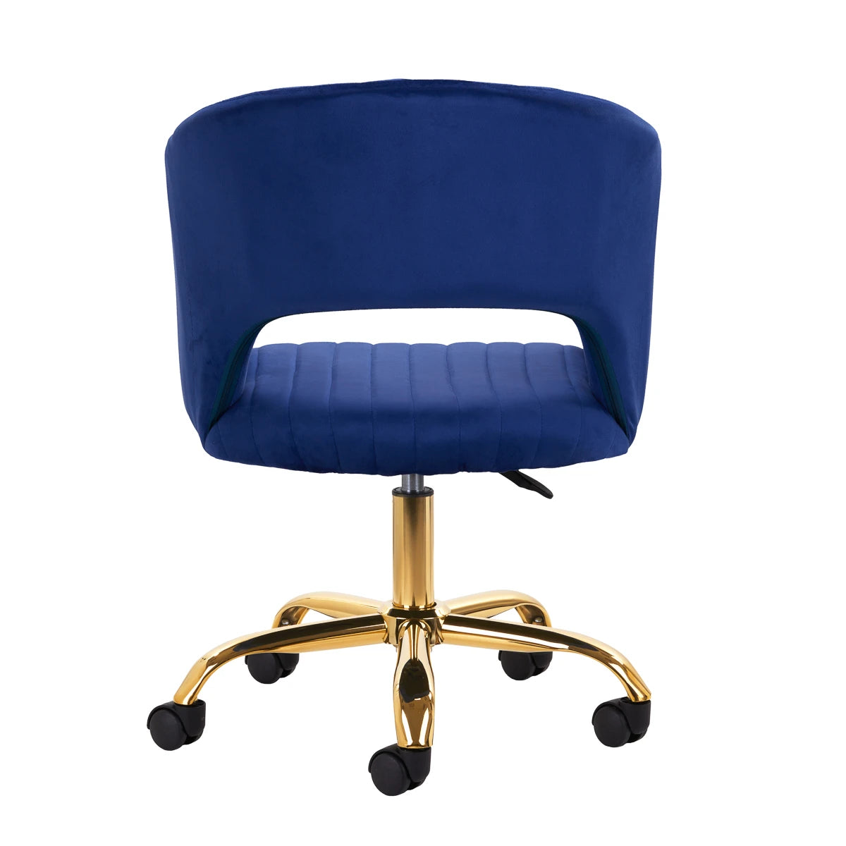 4RICO Friseurstuhl QS-OF212G, Blau