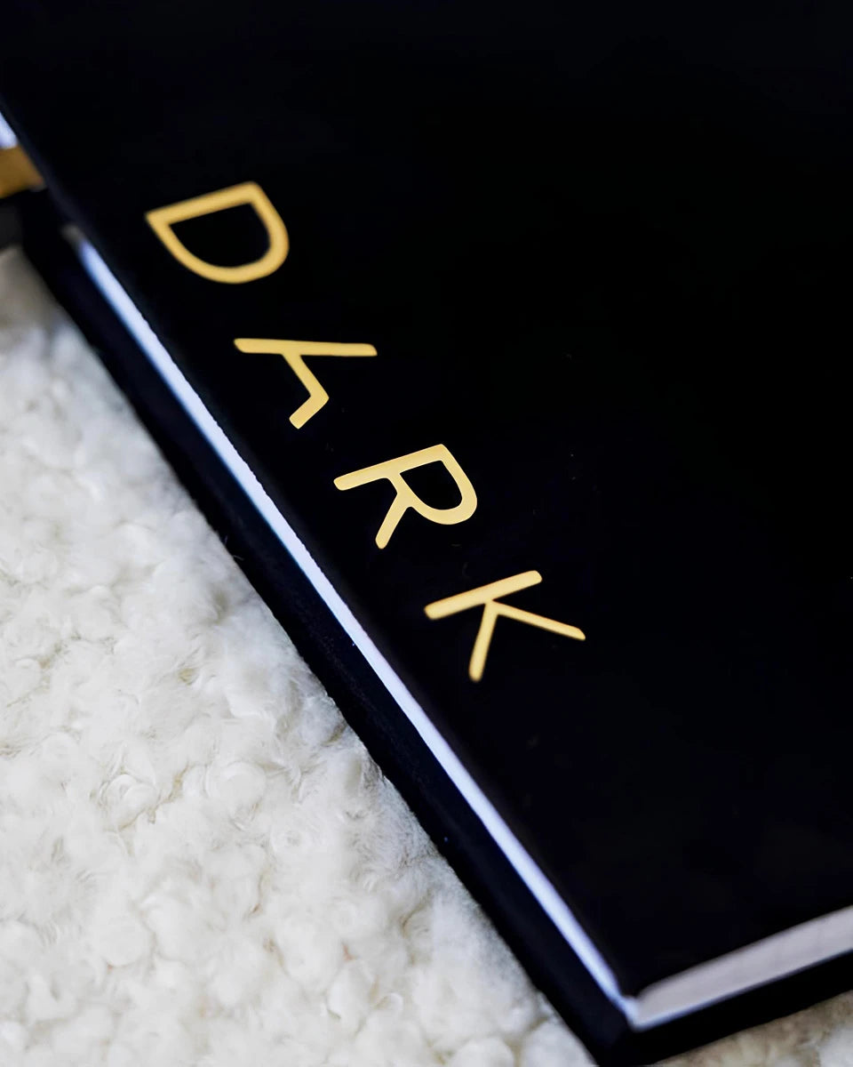 Dark by Rior notitieboek A5, zwart