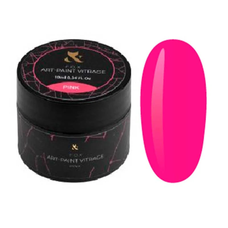 Gel Paint Vitrage Pink, 10 ml