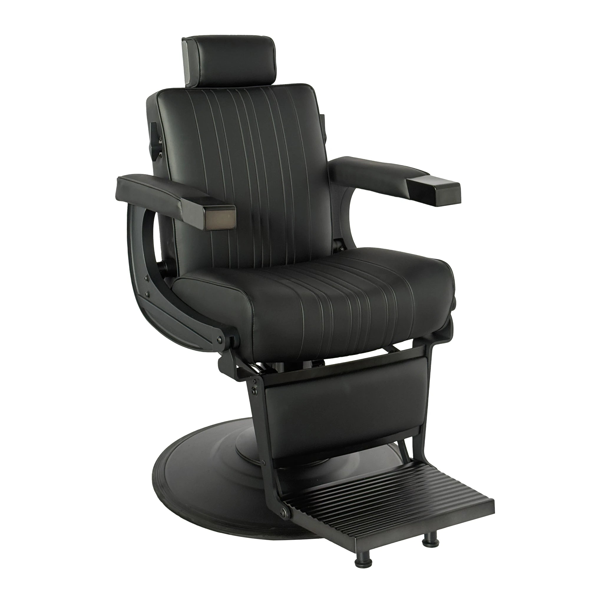 Weelko LEVER Barberstuhl, Schwarz