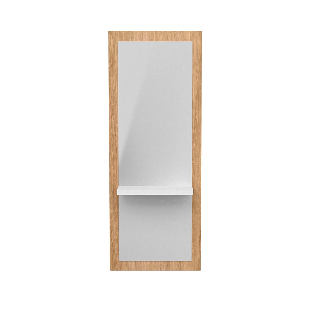 Oak Hair Styling Stand with White Tray VESDO