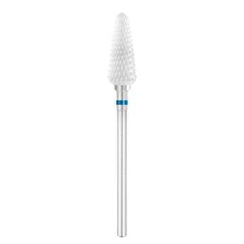 Keramische freesstift, kegel, blauw