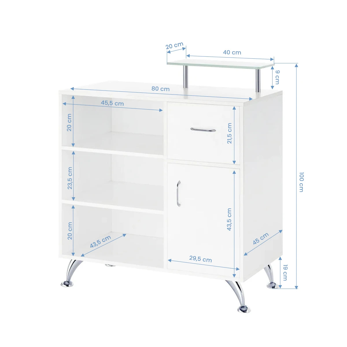 Gabbiano Receptiebalie Q-0833