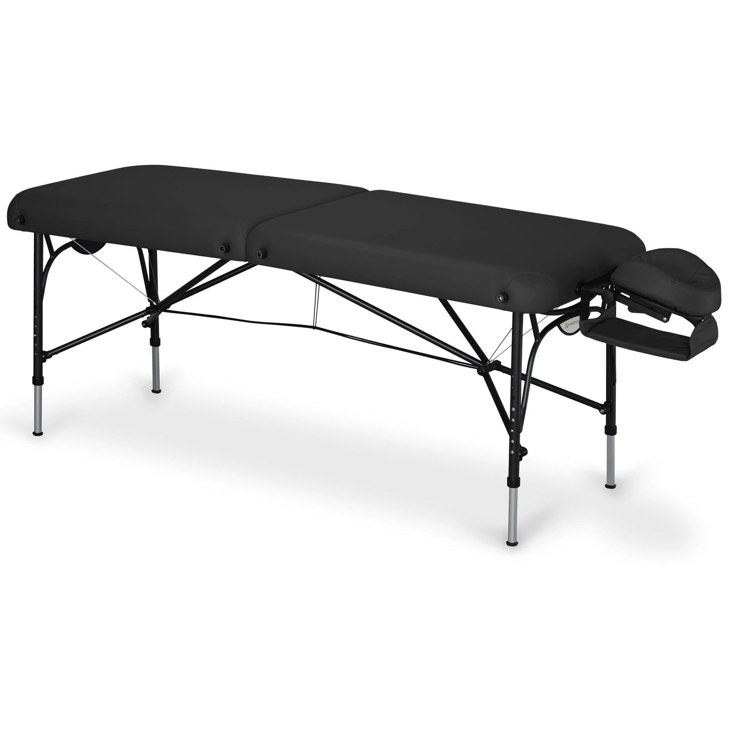 Massagetafel Smart Alu 70 Vinyl Flex K015, Zwart