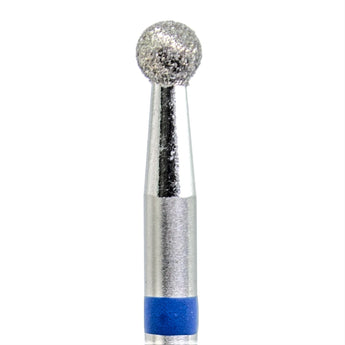 KMIZ Diamanten freesstift Bol blauw 0,29 mm