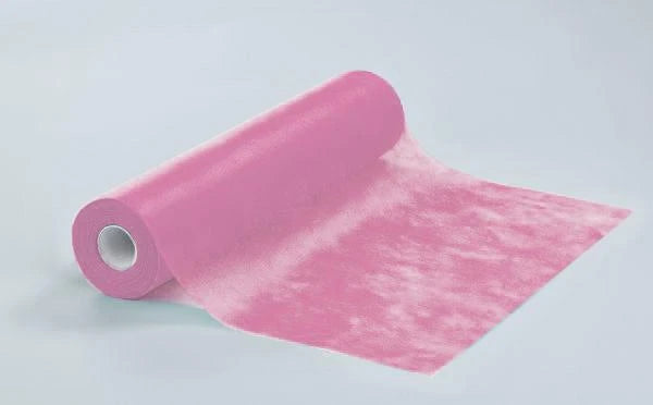 Weber & Weber Einweg-Vliesauflage Rolle mit Perforation Medixpro, 60 cm x 50 m, Rosa
