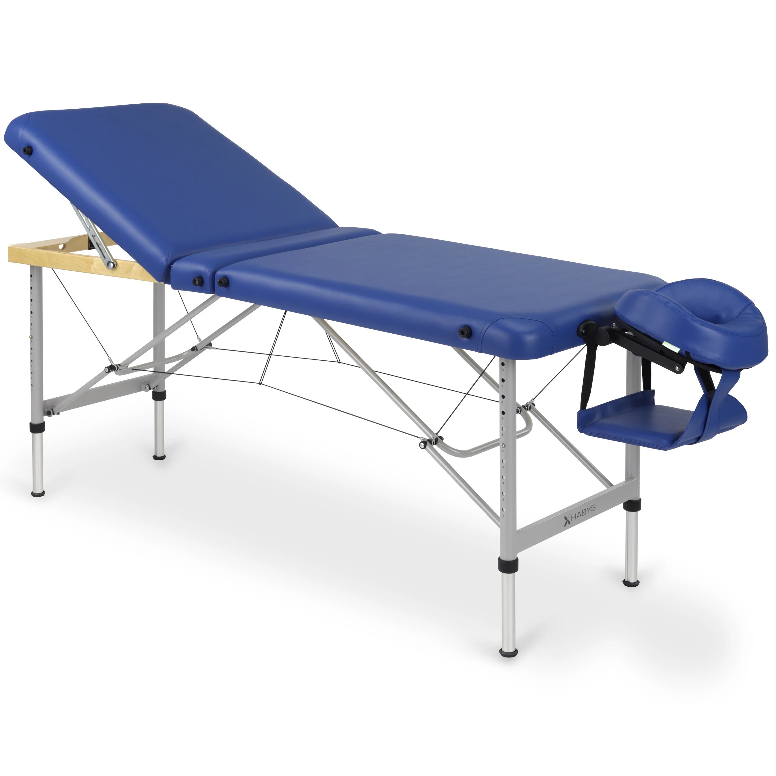 Massagetafel Aero Plus Alu 60 Vinyl Flex K012 Marineblauw