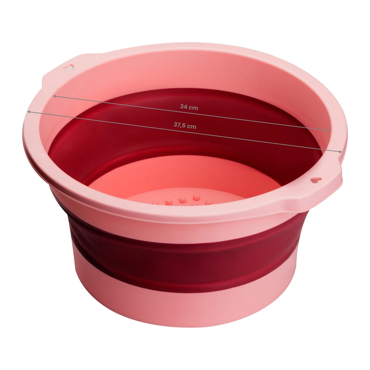 Opvouwbare pedicureschaal, Roze