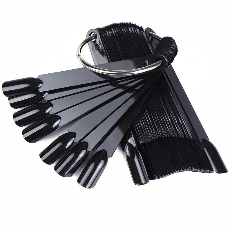 Nagel-Tips 50er, Schwarz (12,5 cm)