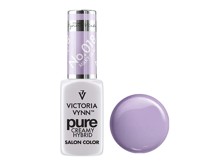 Gel polish 018 Milky Lilac PURE 8ml