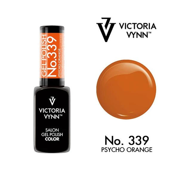 Gel polish 339 Psycho Orange GP 8ml