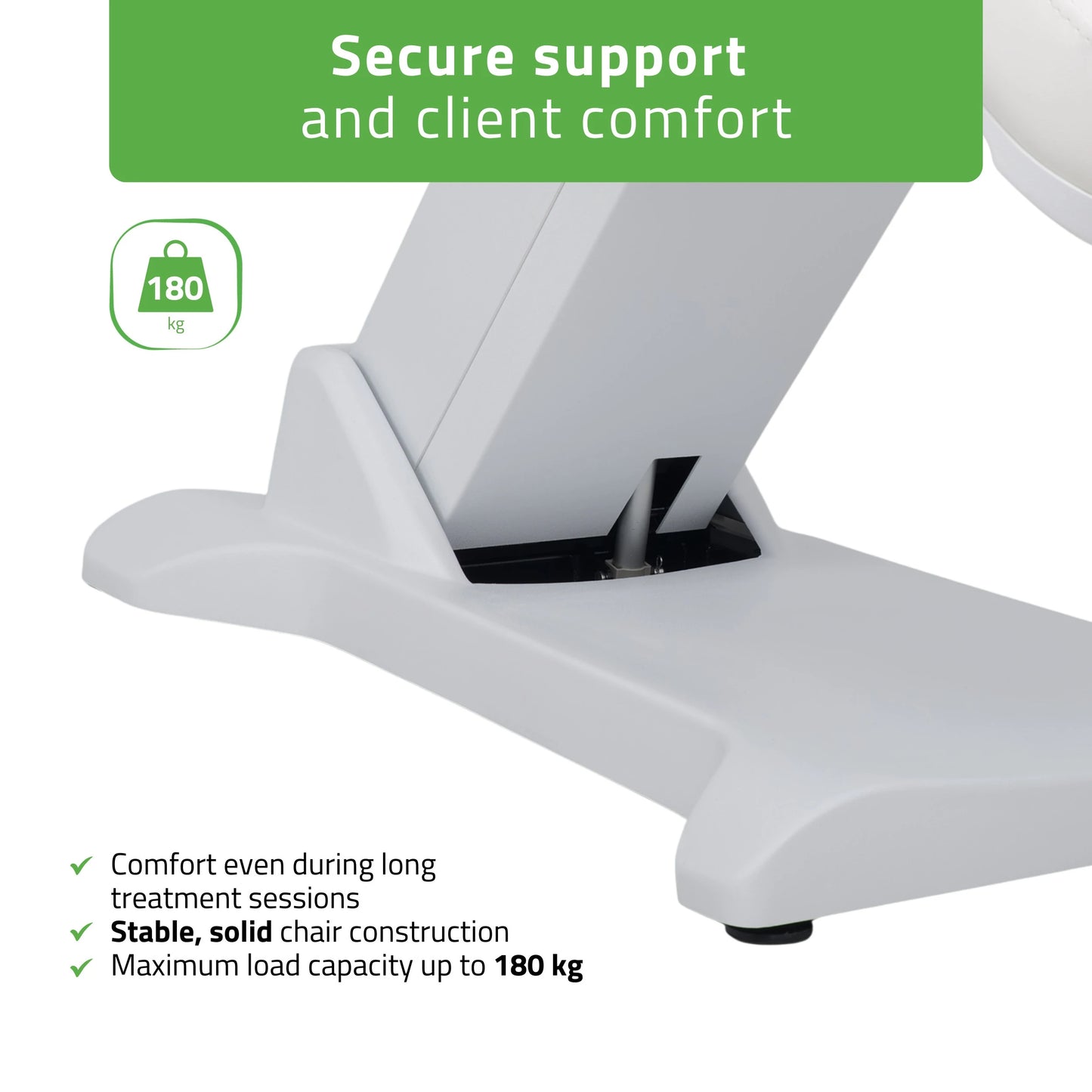 Selia PRO 4 Touch Core K301 Elektrische behandelstoel, Wit