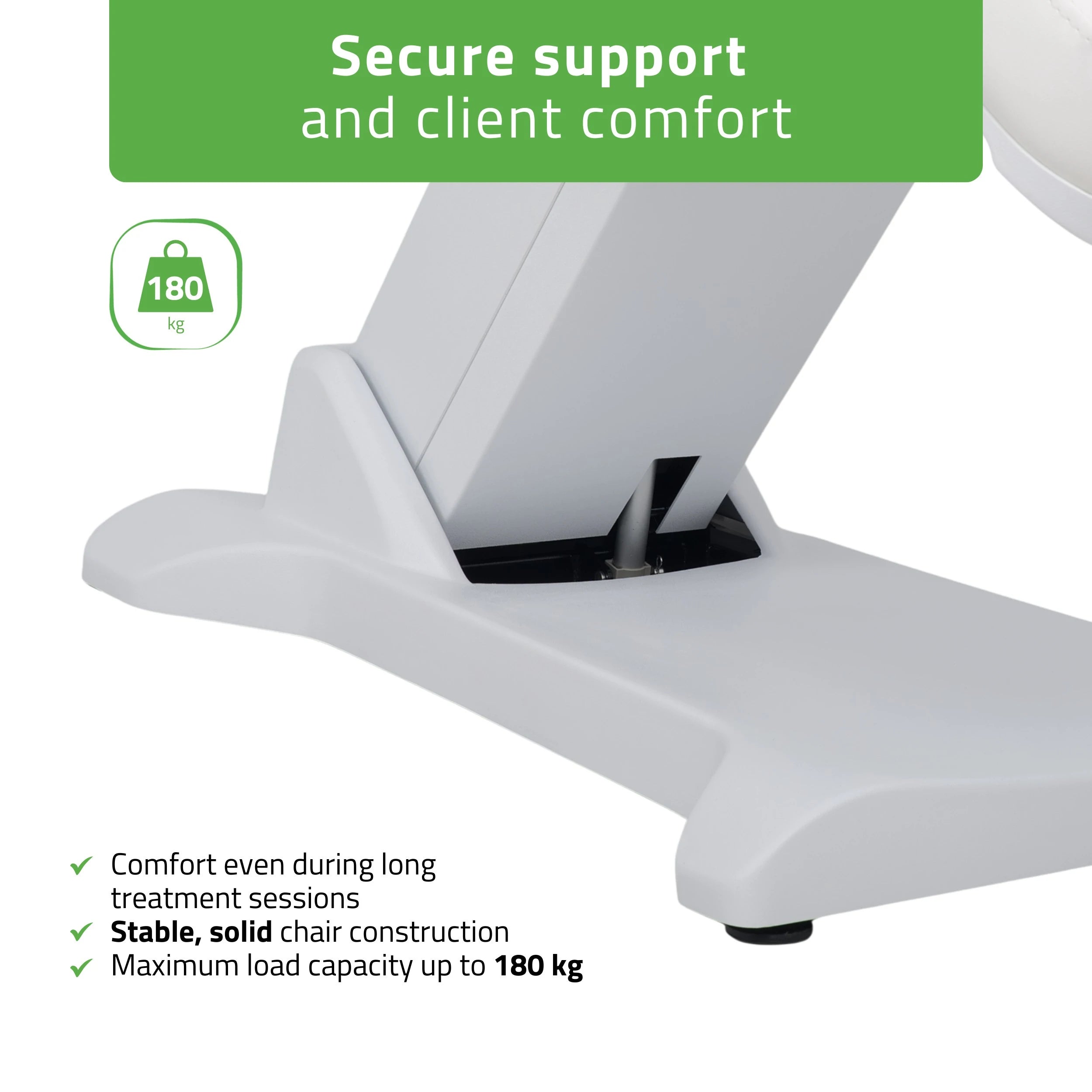 Selia PRO 4 Touch Core K301 Elektrische behandelstoel, Wit