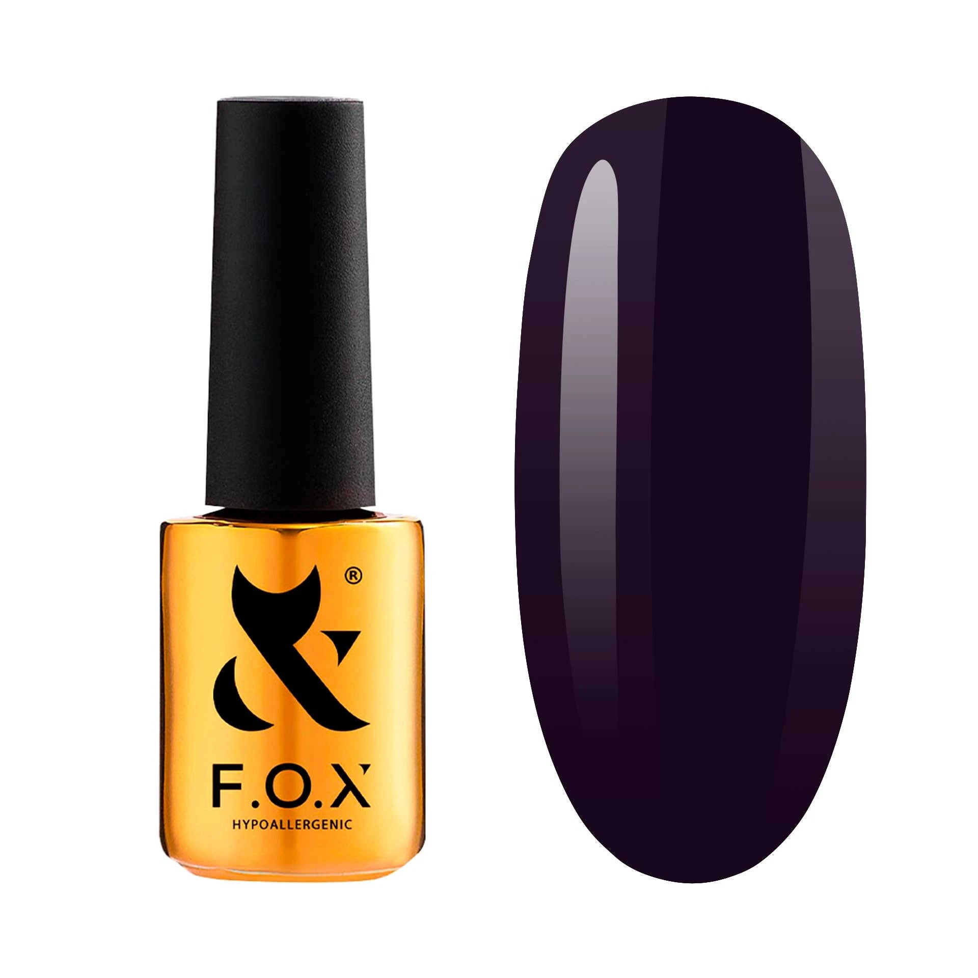 F.O.X Spectrum Gellack 124, 7 ml, Gold