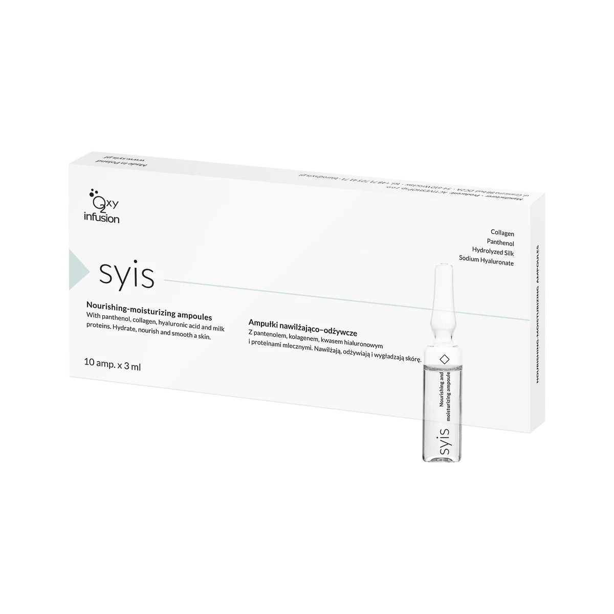 Syis Feuchtigkeits- und Nährstoff-Ampullen 10x3 ml