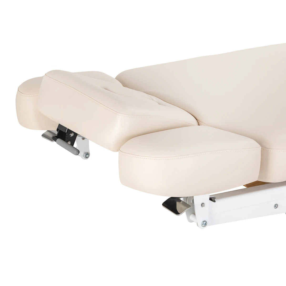 Sillon SPA-Kosmetikliege Relax, Creme mit hellbrauner Basis